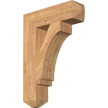 Imperial Craftsman Smooth Bracket, Western Red Cedar, 5 1/2W X 22D X 30H